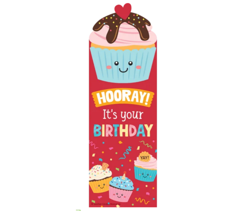 Cupcake Smelly Bookmarks