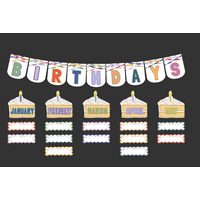 Color Crush Birthdays Mini Bulletin Board