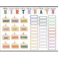 Color Crush Birthdays Mini Bulletin Board