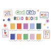 Teacher Created Resources Color Crush Cool Kids Read Books Mini Bulletin Board