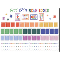 Color Crush Cool Kids Read Books Mini Bulletin Board