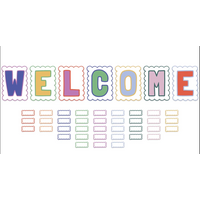 Color Crush Welcome Bulletin Board