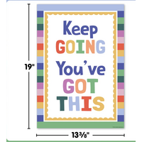 Keep Going You’ve Got This Positive Poster