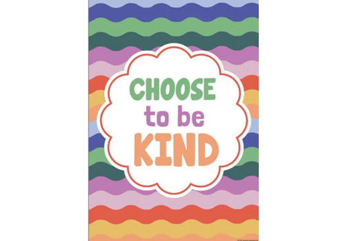Teacher Created Resources Choose to Be Kind Positive Poster