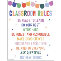Color Crush Classroom Rules Chart