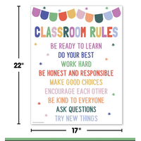 Color Crush Classroom Rules Chart