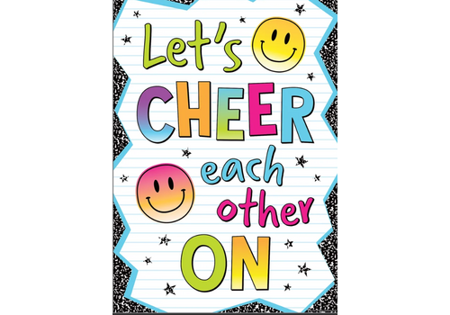 Teacher Created Resources Let’s Cheer Each Other On Positive Poster