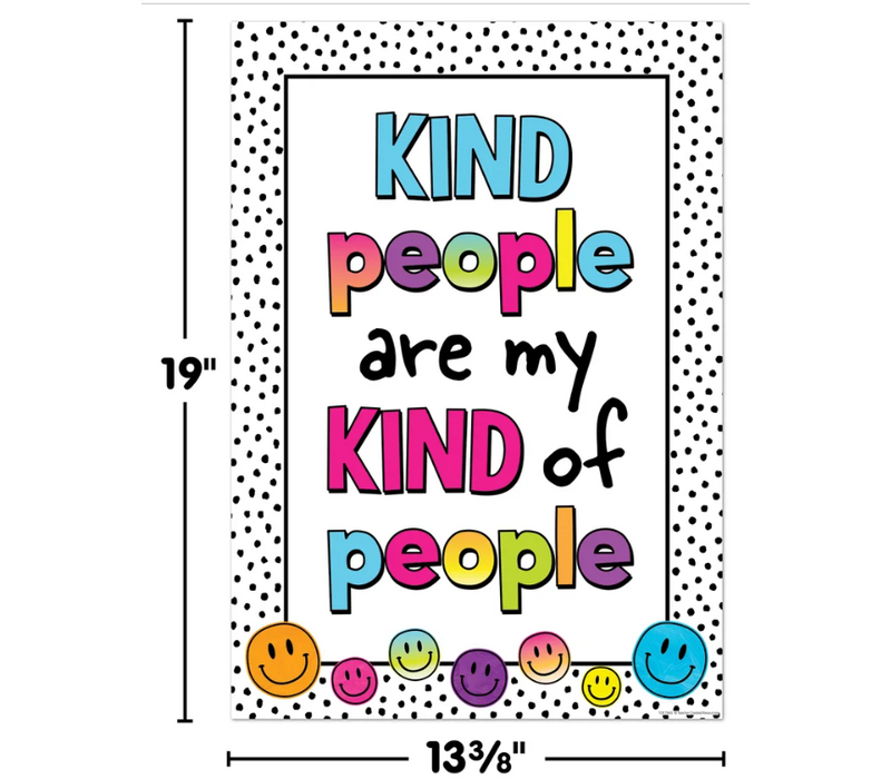 Kind People Are My Kind of People Positive Poster