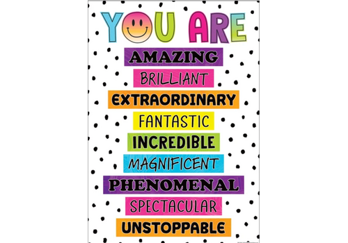 Teacher Created Resources You Are Amazing Positive Poster