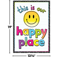 Happy Place Positive Poster