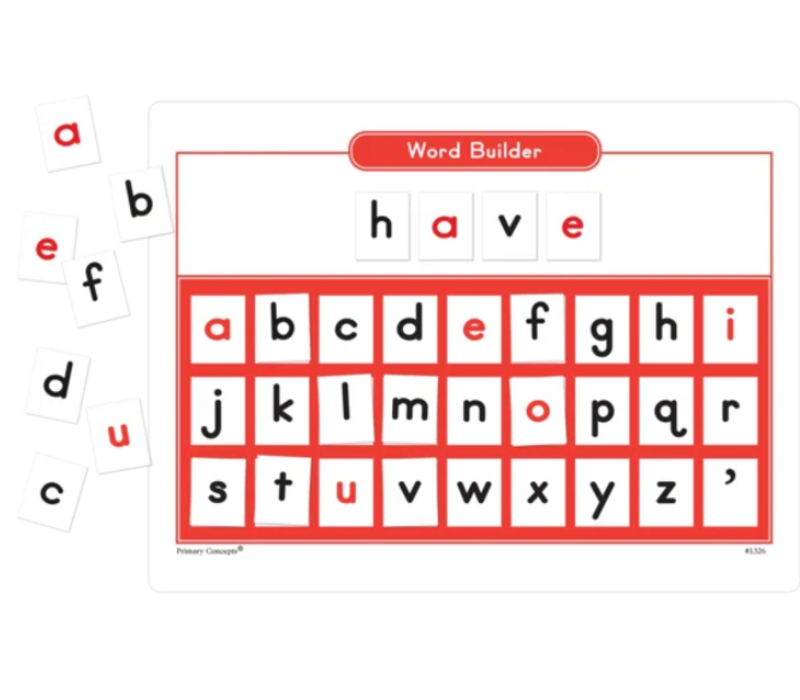 Magnetic Word Builder