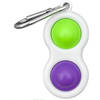 Teacher Created Resources Fidget Popper Keychain - Purple/Green