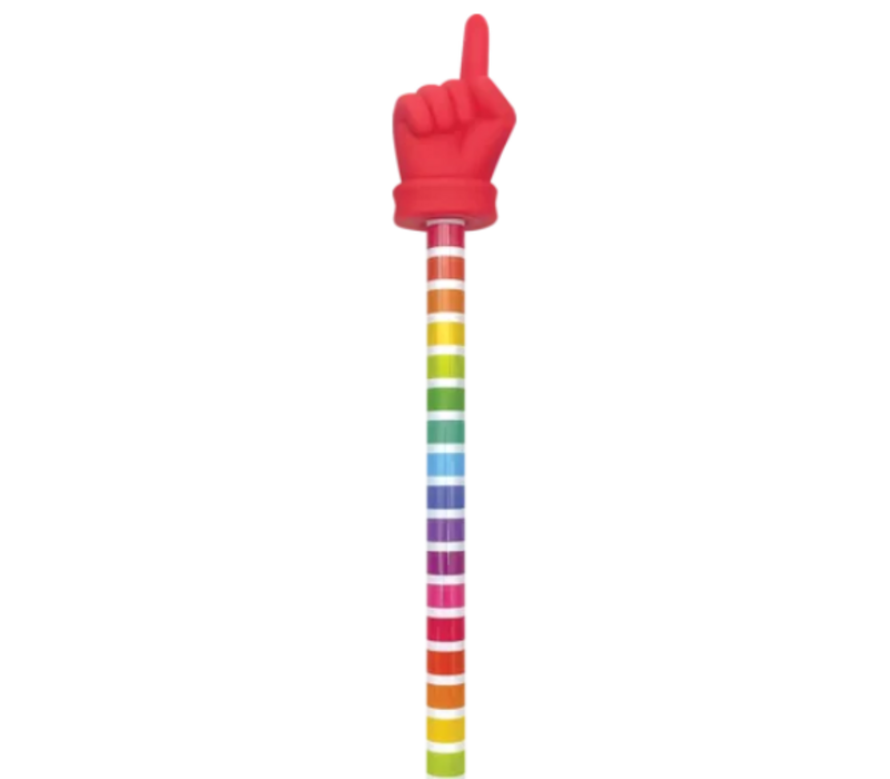 Colorful Stripes Hand Pointer