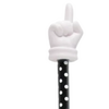 Black Polka Dots Hand Pointer