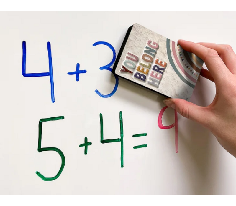 Everyone is Welcome Magnetic Whiteboard Eraser