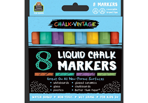 Teacher Created Resources Chalk Vintage Liquid Chalk Markers