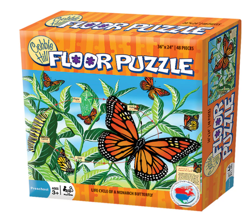 Life Cycle of a Monarch Butterfly (Floor 48pc)