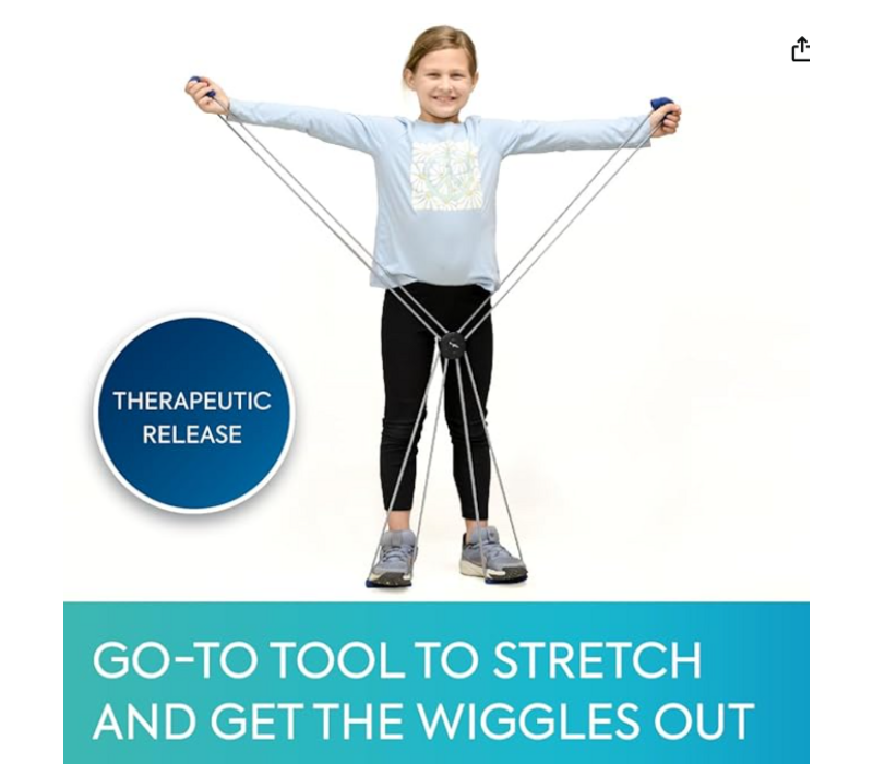 Body Fidget Resistance Tubes with Handles by Bouncyband®