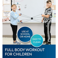 Body Fidget Resistance Tubes with Handles by Bouncyband®