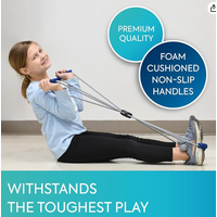 Body Fidget Resistance Tubes with Handles by Bouncyband®