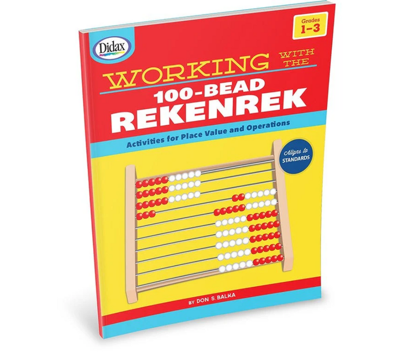 Working with 100 Bead Rekenrek Book