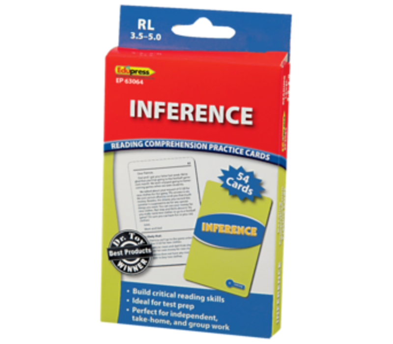 Inference Reading Comprehension Cards, 3.5-5.0
