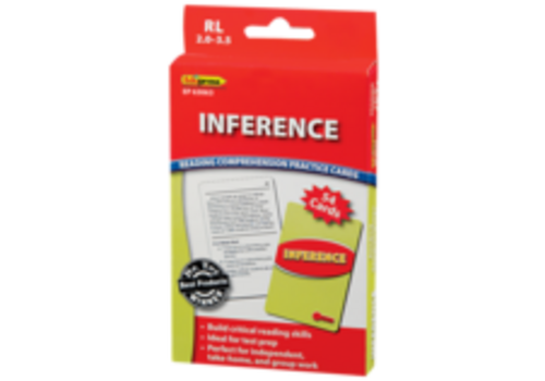 Teacher Created Resources Inference Reading Comprehension Cards, 2.0-3.5