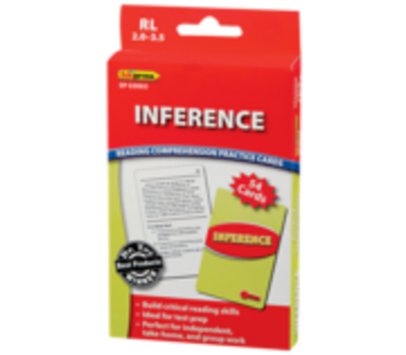 Inference Reading Comprehension Cards, 2.0-3.5