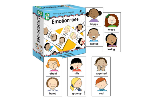 Carson Dellosa Emotion-oes Board Game Grade PK-2