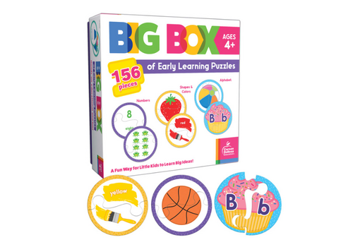 Carson Dellosa Big Box of Early Learning Puzzle Grade PK-1
