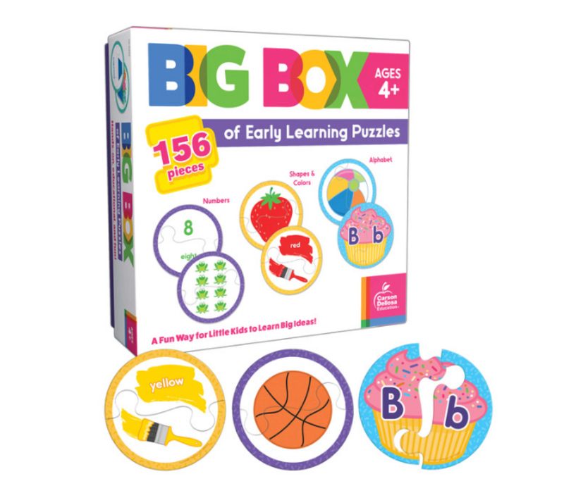 Big Box of Early Learning Puzzle Grade PK-1