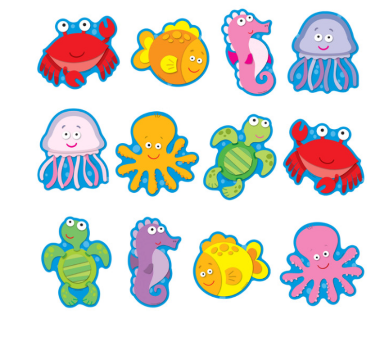 Sea Life Cutouts/Accents
