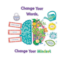 Bloom with a Growth Mindset Bulletin Board Set