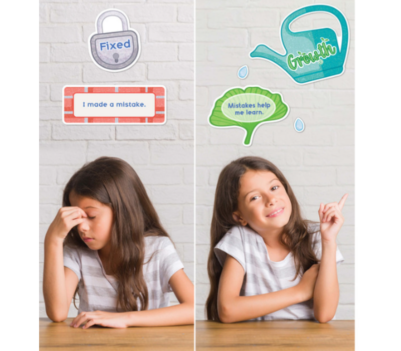 Bloom with a Growth Mindset Bulletin Board Set