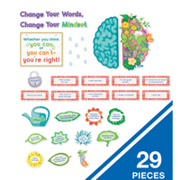 Bloom with a Growth Mindset Bulletin Board Set