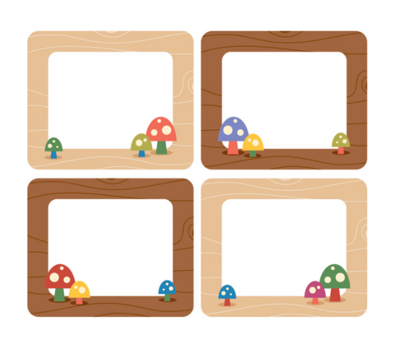 Fairy Tale Forest Name Tags