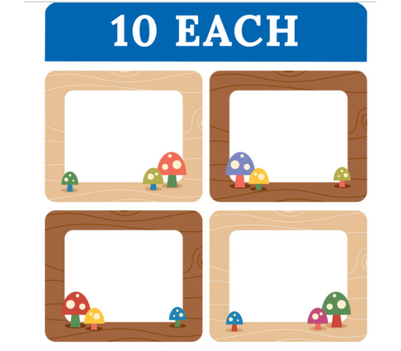 Fairy Tale Forest Name Tags