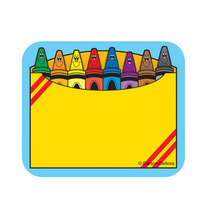 Crayon Box Name Tags/Labels