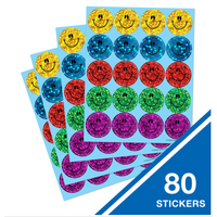 Smiley Faces Dazzle™ Stickers