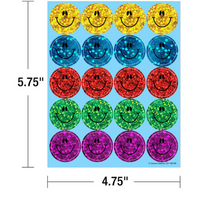 Smiley Faces Dazzle™ Stickers