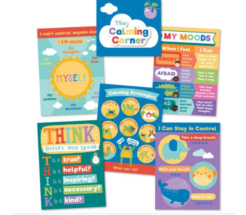 Calming Strategies Chart/ Poster Set