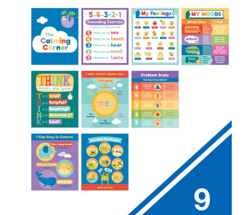 Calming Strategies Chart/ Poster Set