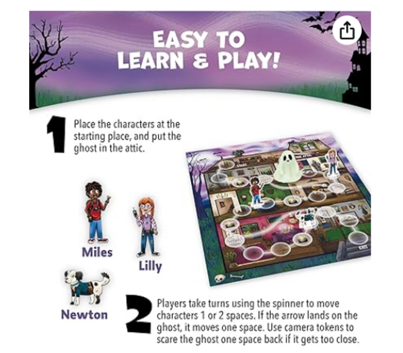 Ghosts in the Attic Cooperative Game
