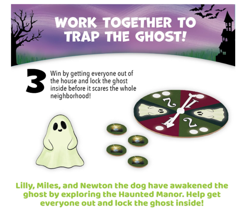 Ghosts in the Attic Cooperative Game