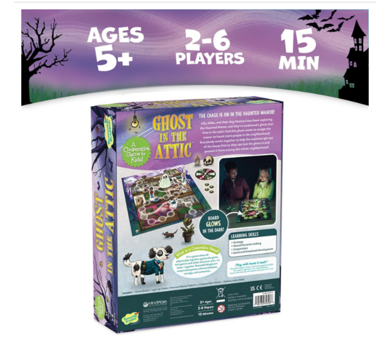 Ghosts in the Attic Cooperative Game