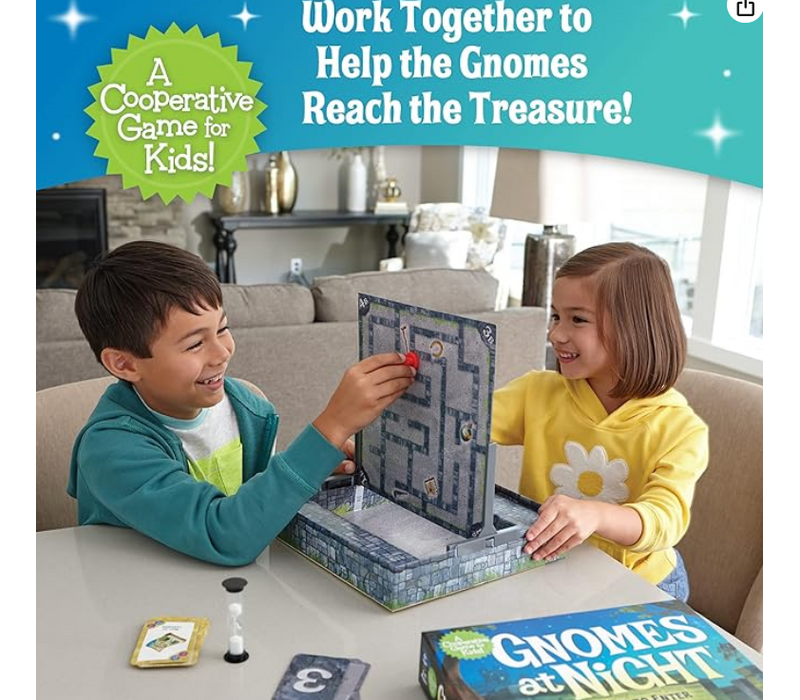 Gnomes at Night - A Cooperative Maze Game