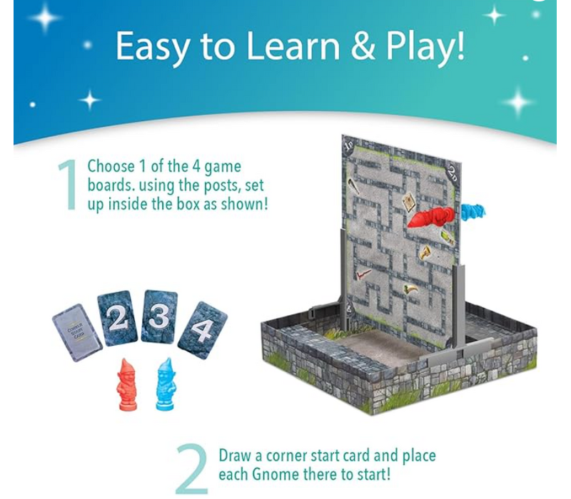 Gnomes at Night - A Cooperative Maze Game