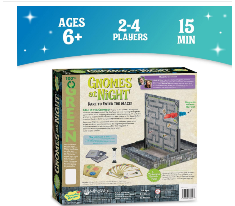 Gnomes at Night - A Cooperative Maze Game