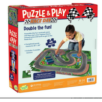 Puzzle & Play: Race Day - Floor Puzzle