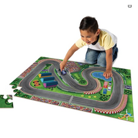 Puzzle & Play: Race Day - Floor Puzzle